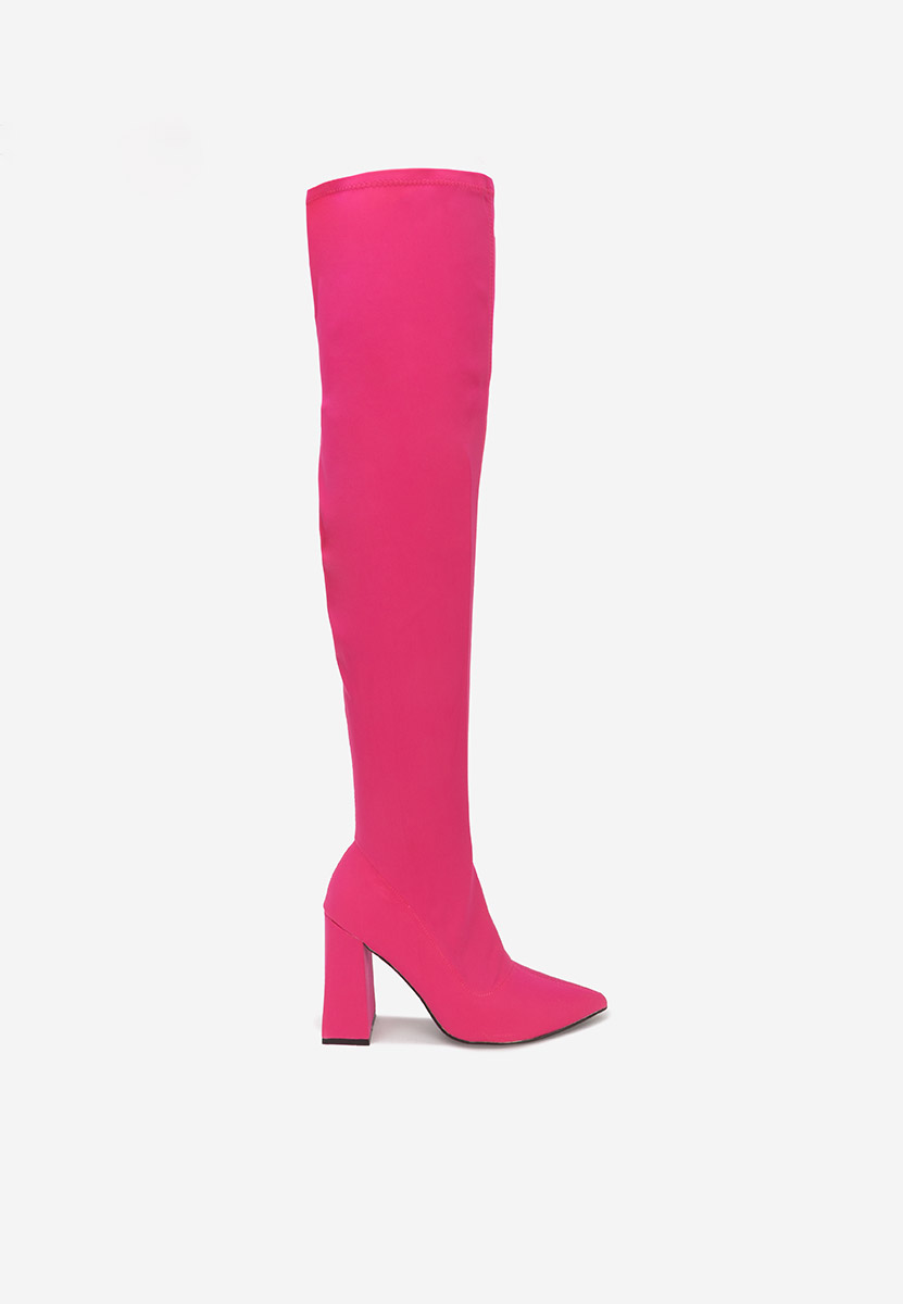 Stivali lunghi Fucsia Alexania