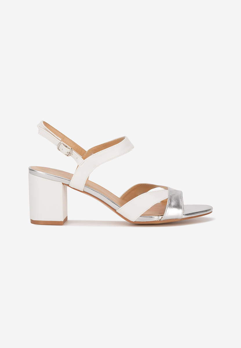 Sandali con tacco largo Marjana Bianchi