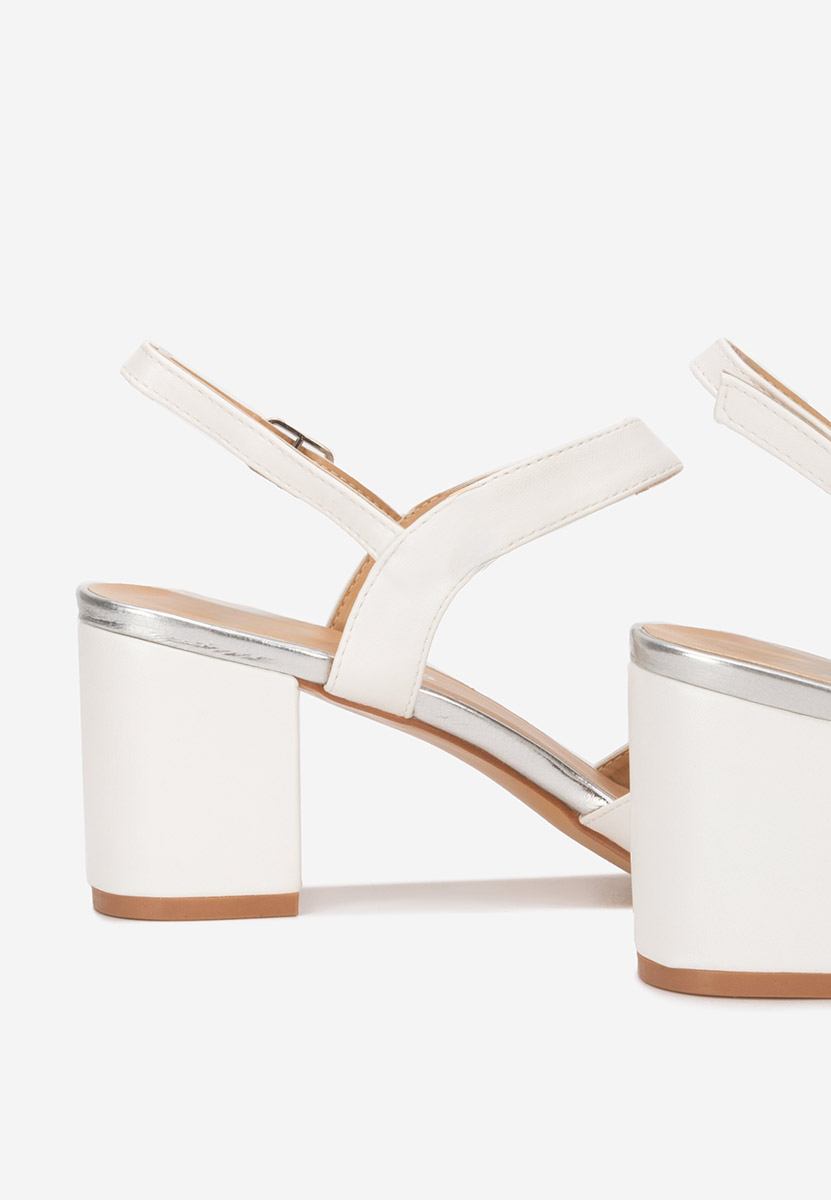 Sandali con tacco largo Marjana Bianchi