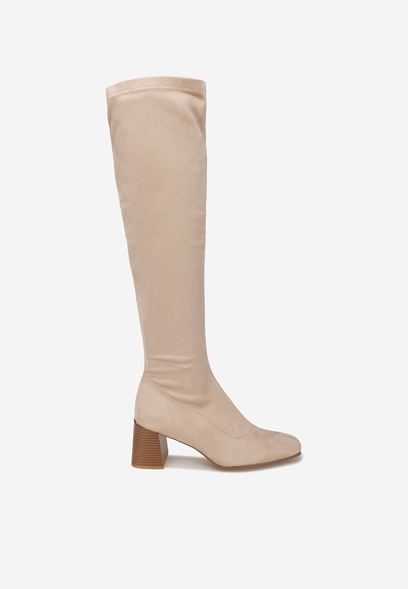 Stivali lunghi Beige Maciera