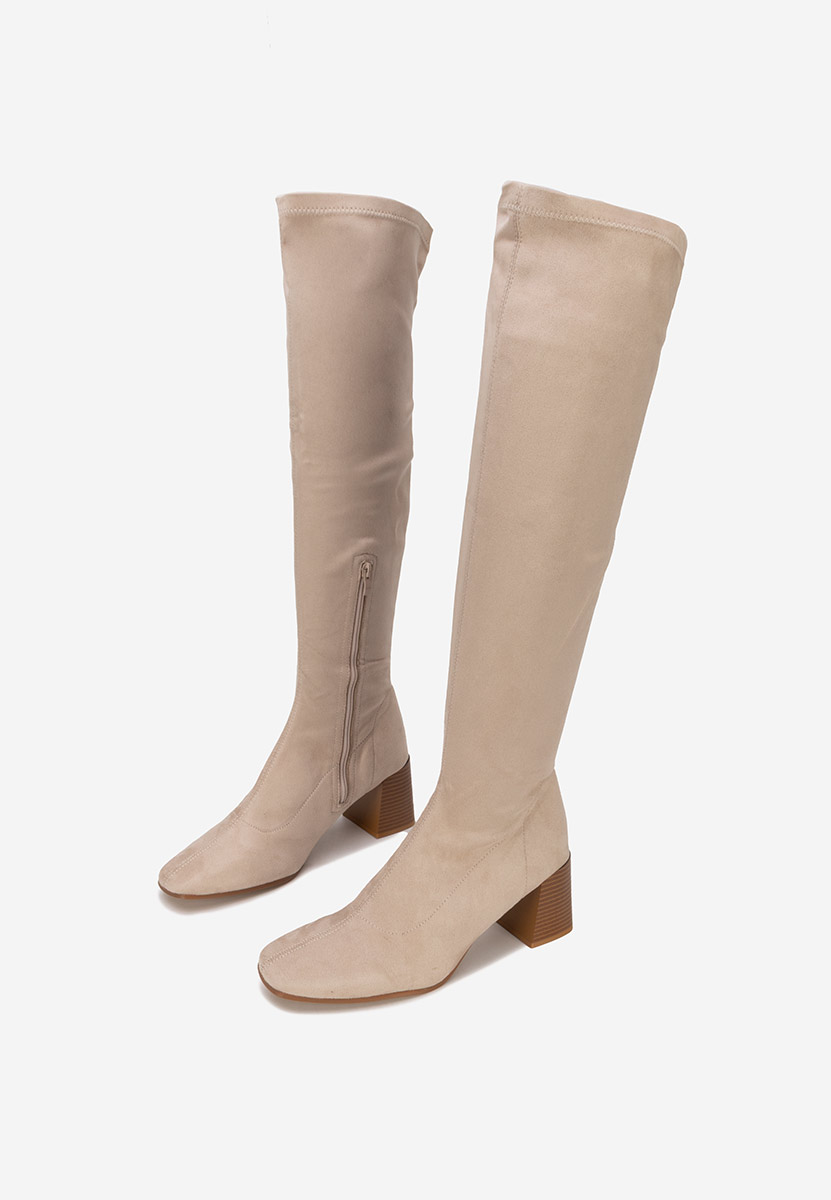 Stivali lunghi Beige Maciera