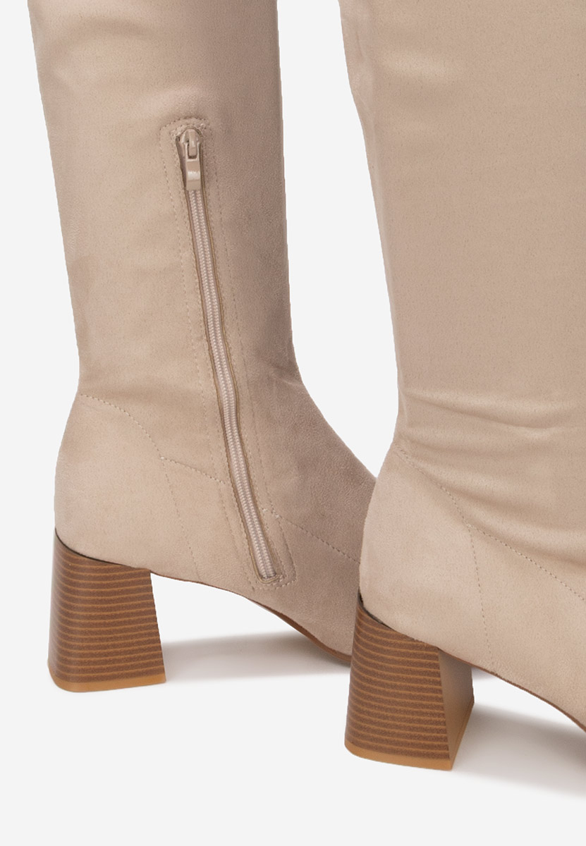 Stivali lunghi Beige Maciera