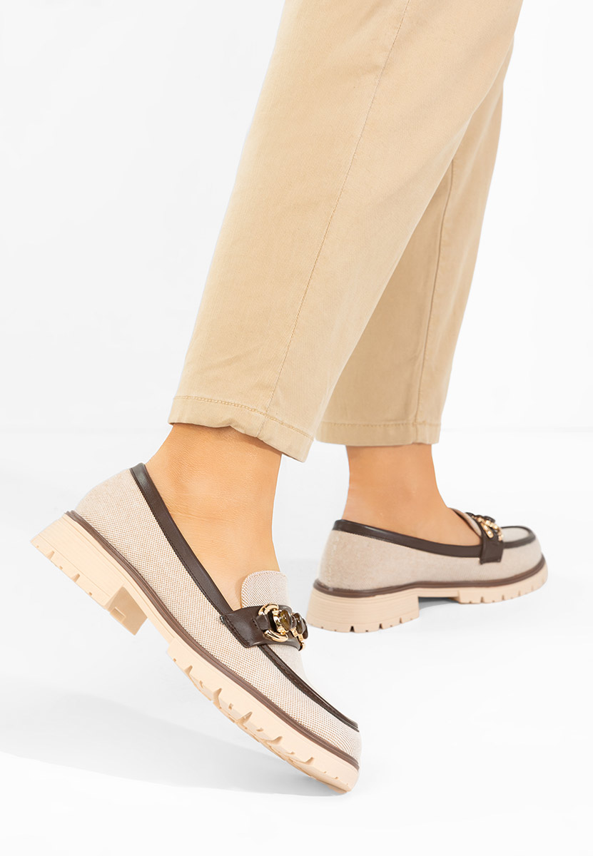 Mocassini da donna Amberlin nude