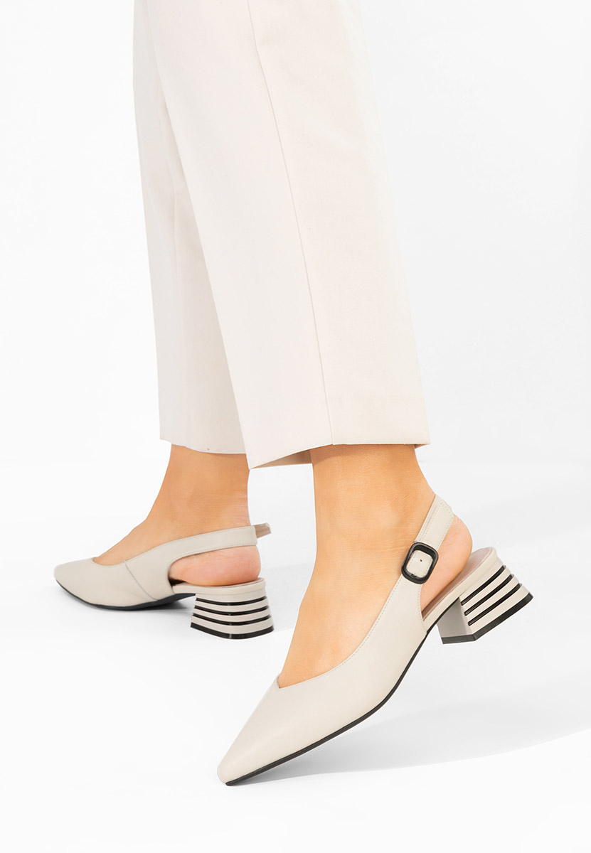 Décolleté Slingback Ranina beige