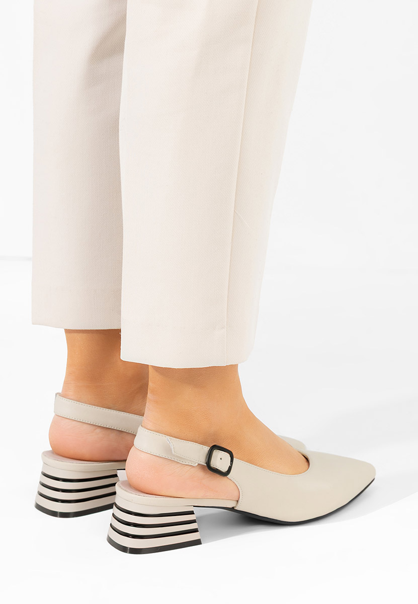 Décolleté Slingback Ranina beige