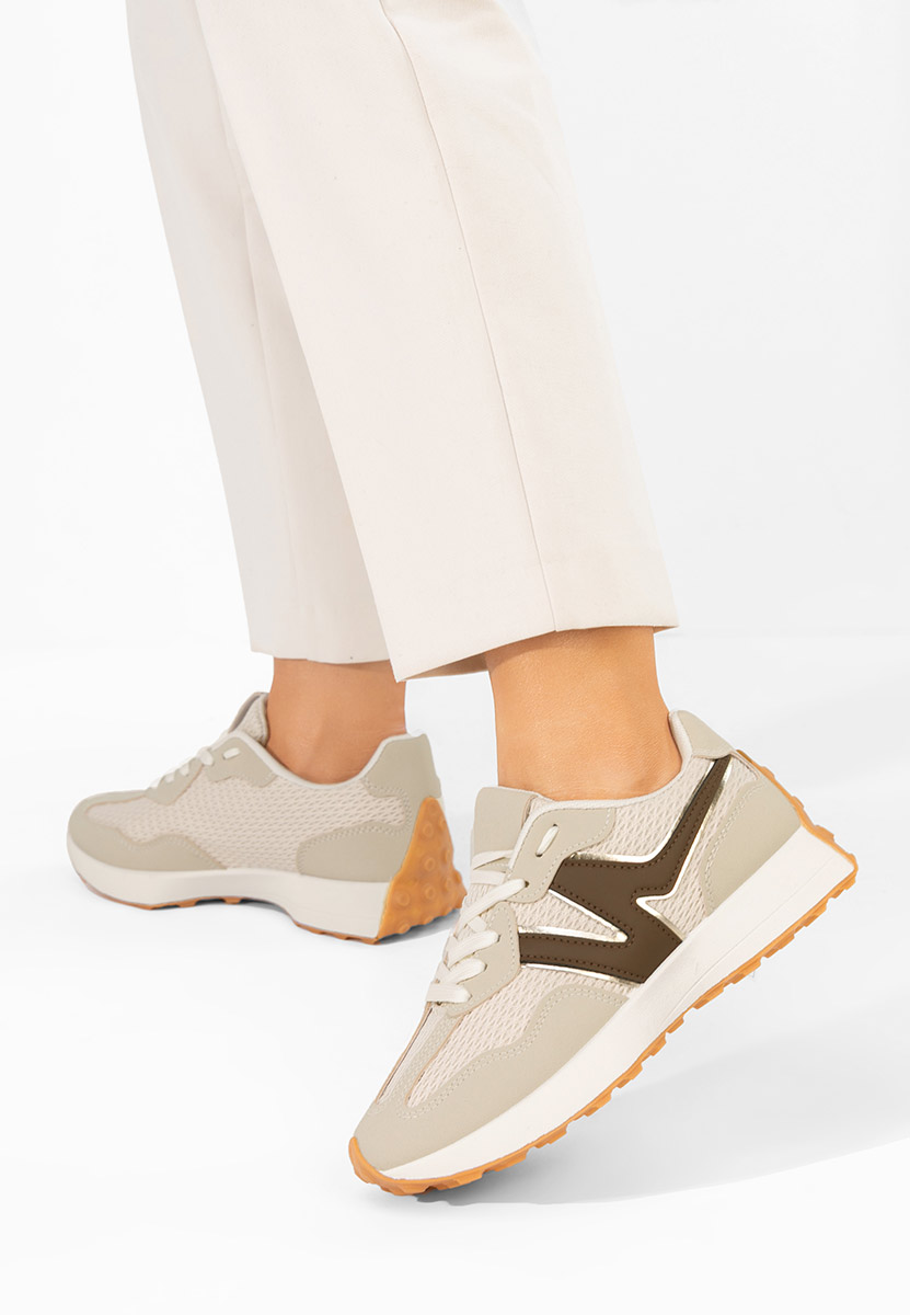 Sneakers donna Arkana beige