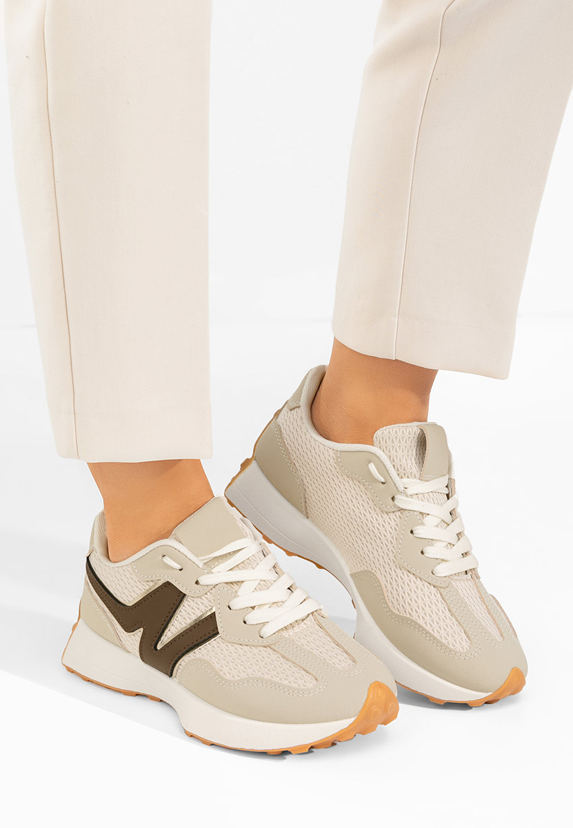 Sneakers donna Arkana beige