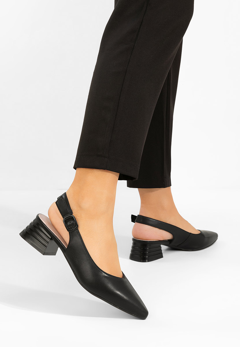 Décolleté Slingback Ranina nero