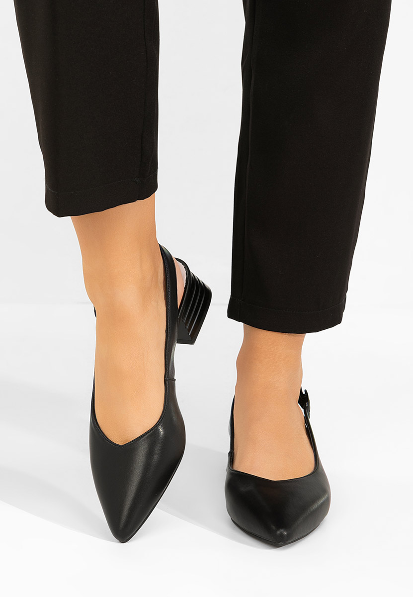 Décolleté Slingback Ranina nero