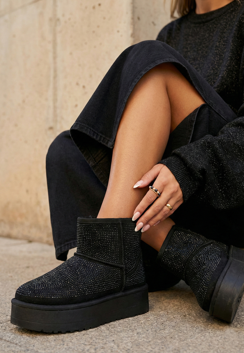 Stivali da donna Feyna nero