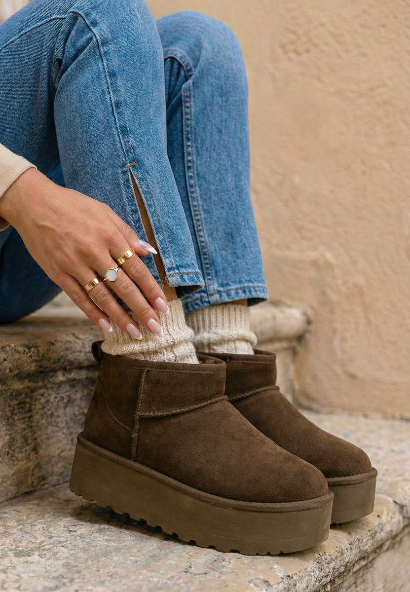 Stivali da donna Savieda marrone