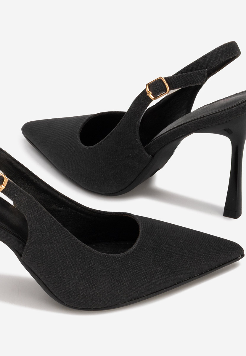 Décolleté Slingback Edinea nero