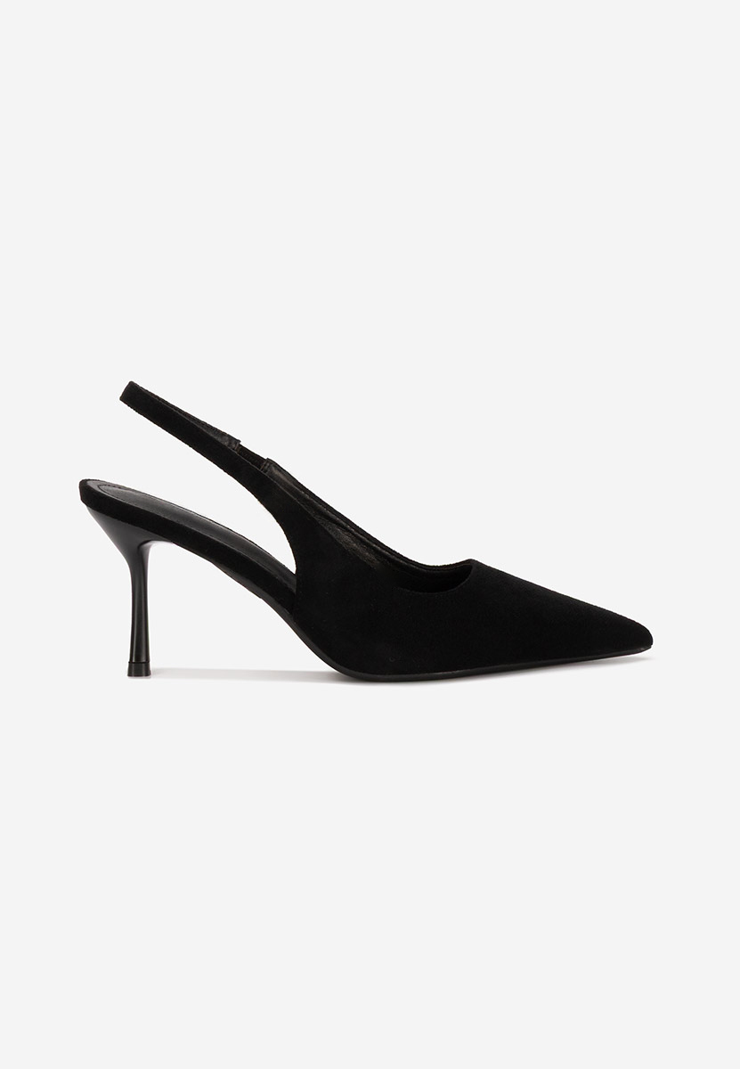 Décolleté Slingback Karila nero