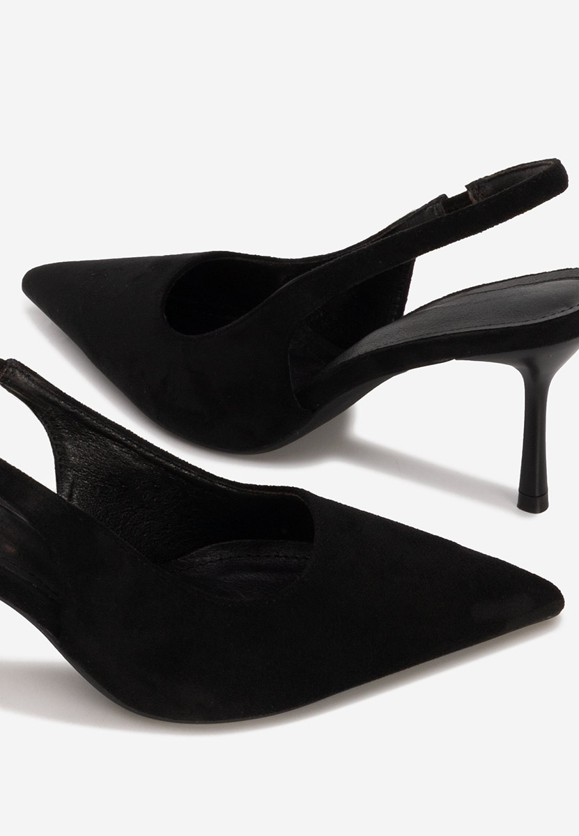 Décolleté Slingback Karila nero