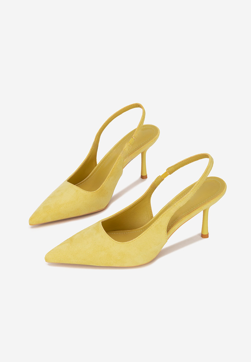 Décolleté Slingback Karila gialli