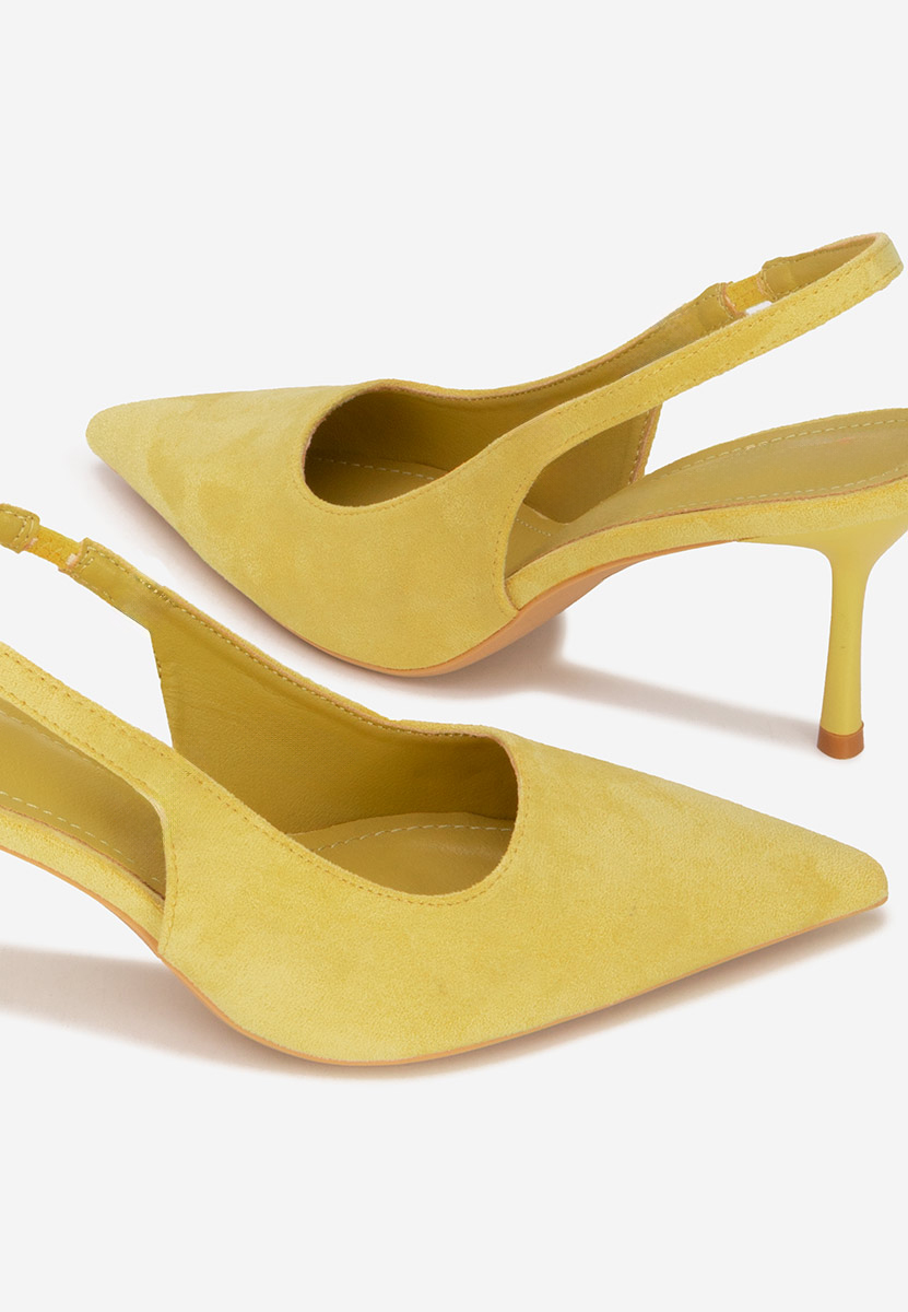 Décolleté Slingback Karila gialli