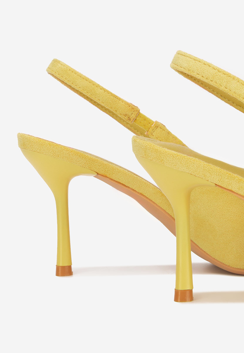 Décolleté Slingback Karila gialli