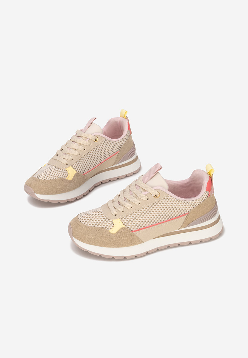 Sneakers donna Helenia beige