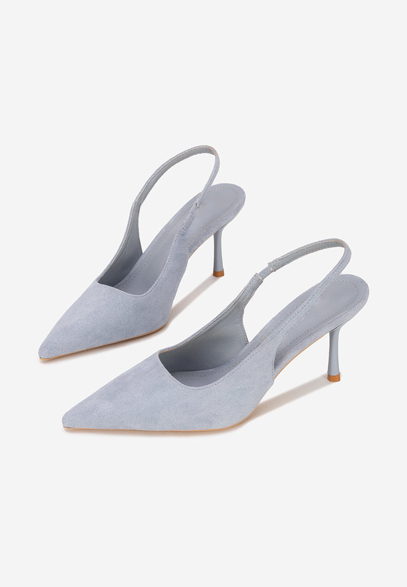 Décolleté Slingback Karila blu
