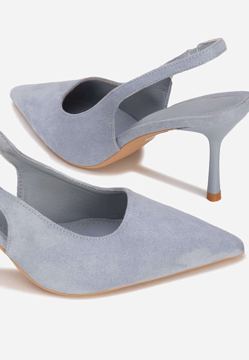 Décolleté Slingback Karila blu