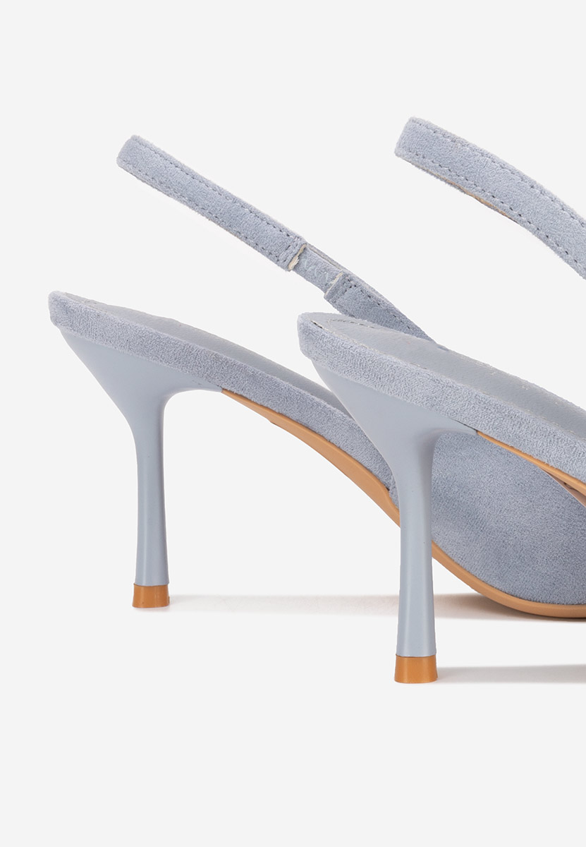 Décolleté Slingback Karila blu