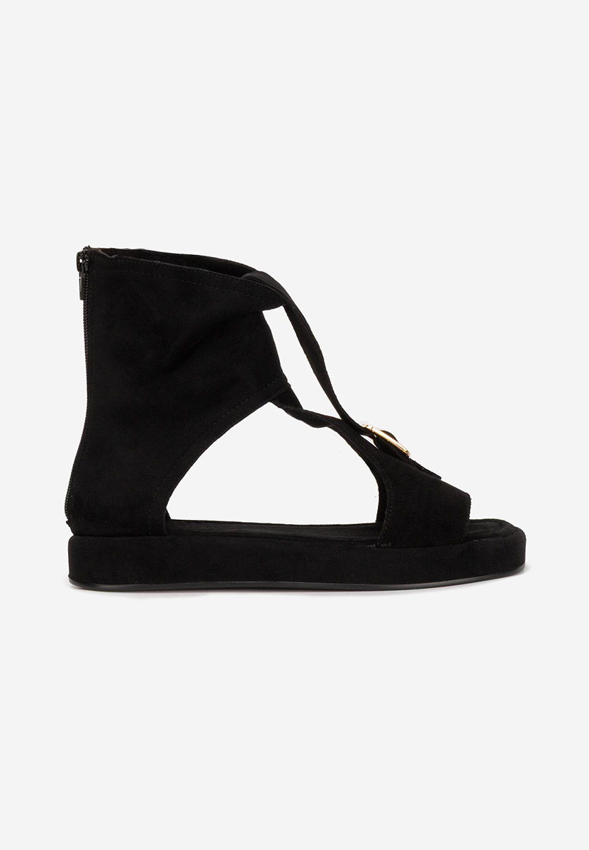 Sandali bassi donna Petria nero