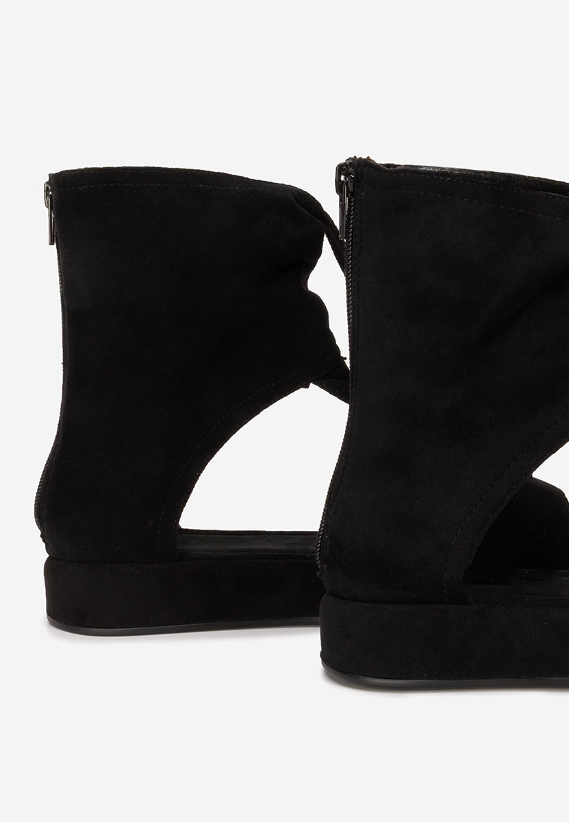 Sandali bassi donna Petria nero