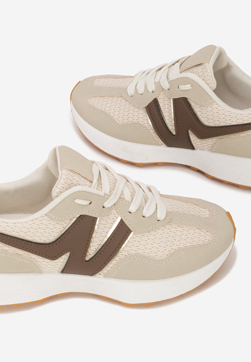 Sneakers donna Arkana beige