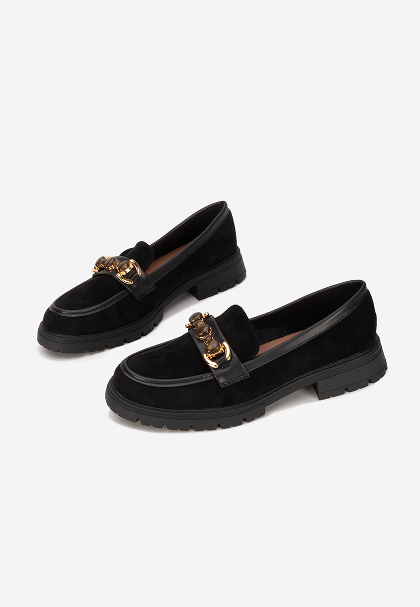 Mocassini da donna Amberlin nero