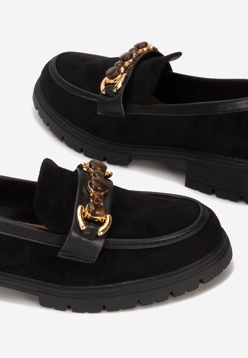 Mocassini da donna Amberlin nero