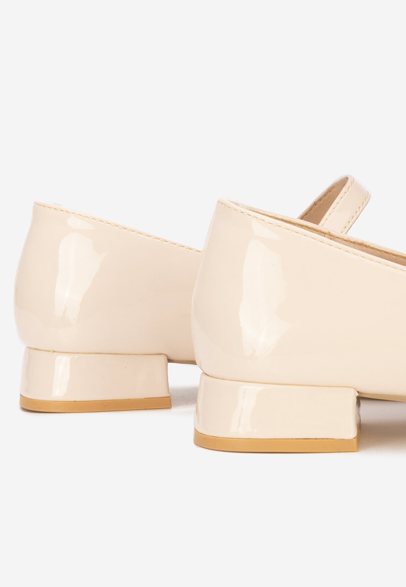 Décolleté tacco basso Jenelle V2 beige