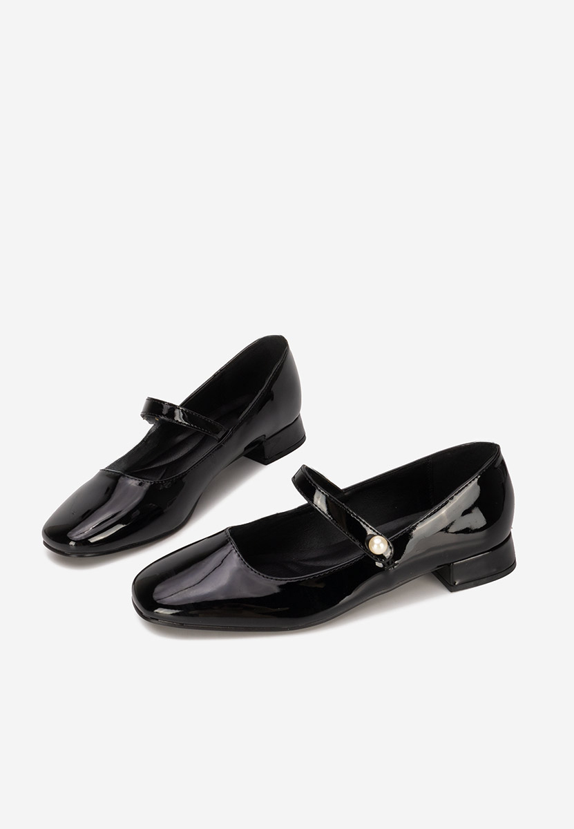 Décolleté tacco basso Jenelle V2 nero