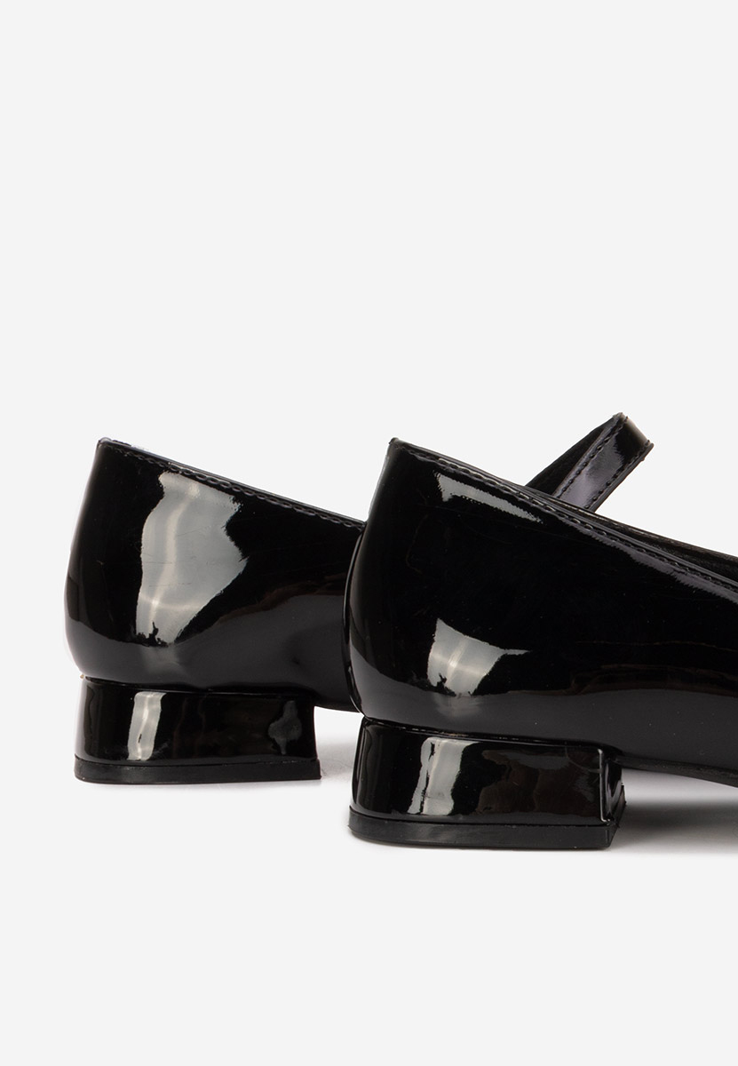 Décolleté tacco basso Jenelle V2 nero