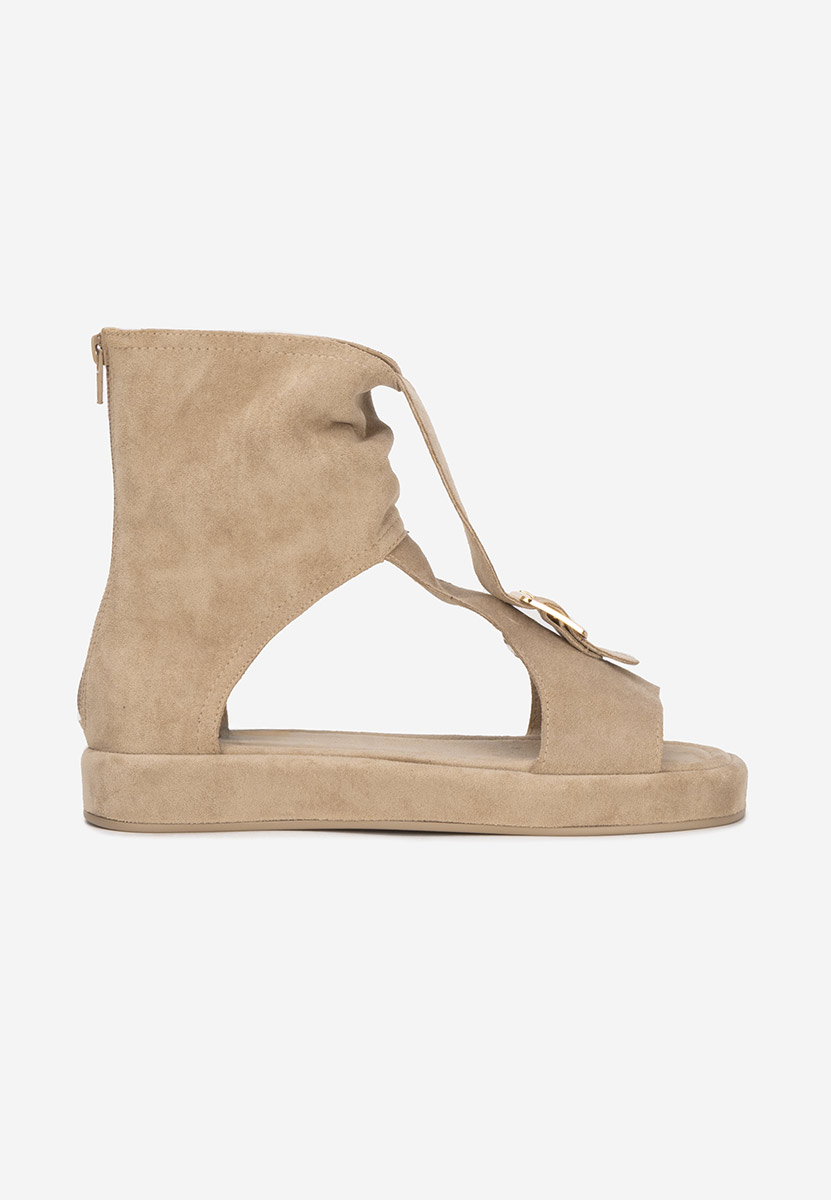 Sandali bassi donna Petria cachi