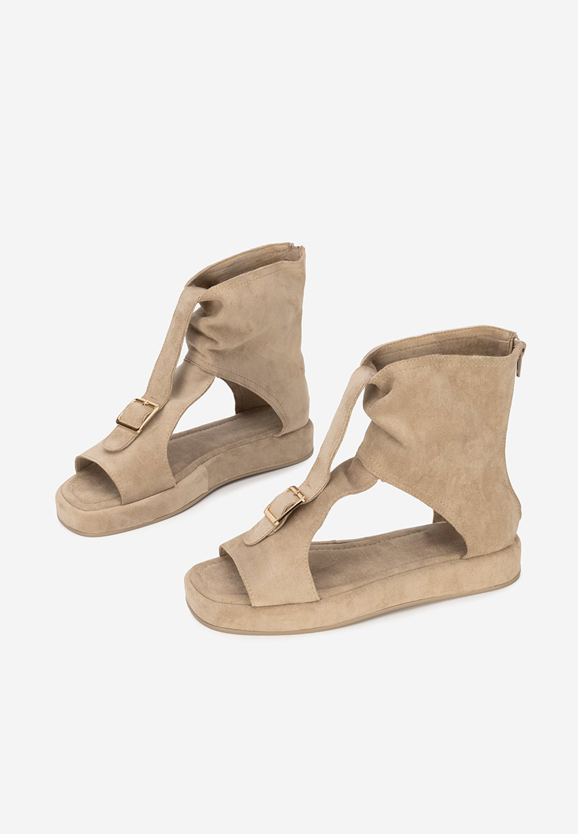 Sandali bassi donna Petria cachi