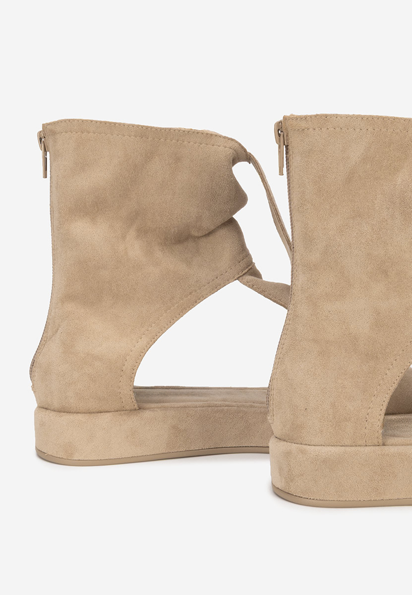 Sandali bassi donna Petria cachi