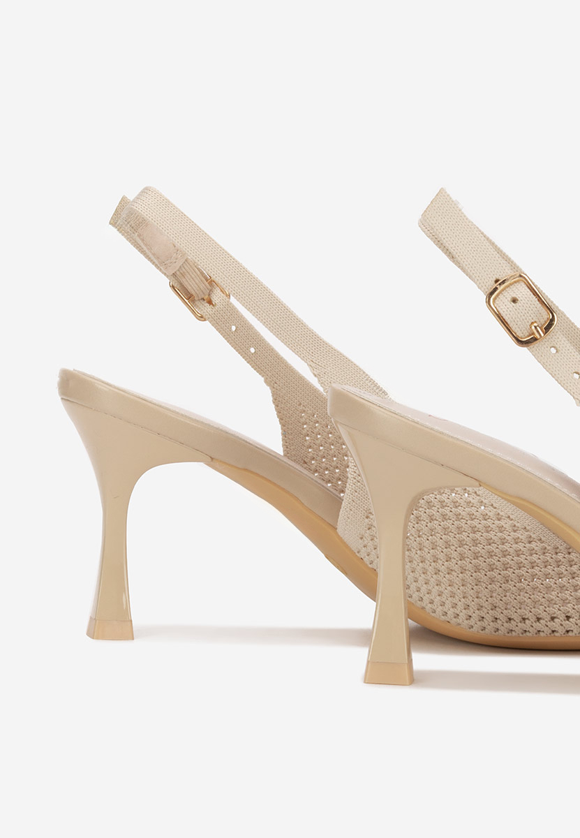 Décolleté Slingback Veliria beige