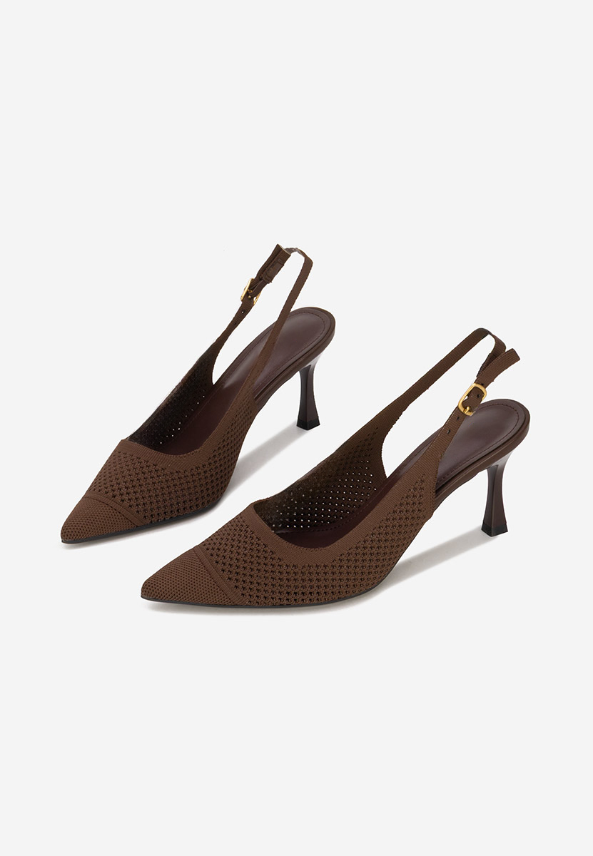 Décolleté Slingback Veliria marrone