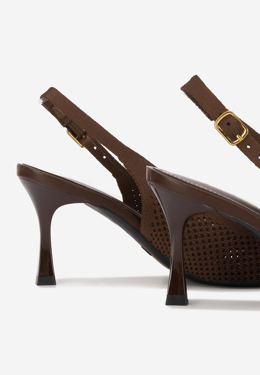 Décolleté Slingback Veliria marrone