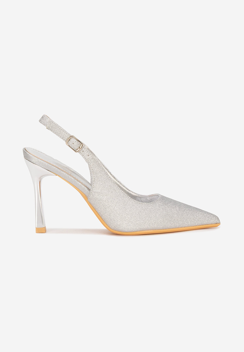 Décolleté Slingback Edinea argento