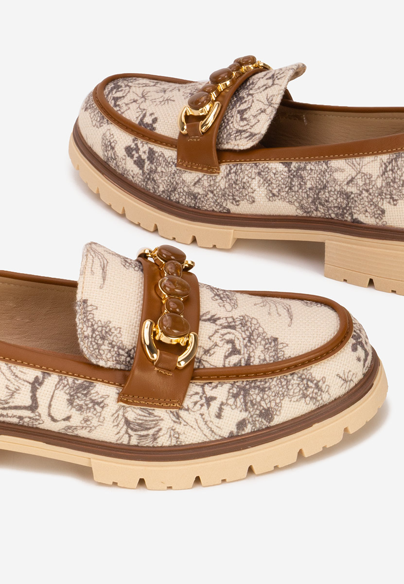 Mocassini da donna Amberlin camel