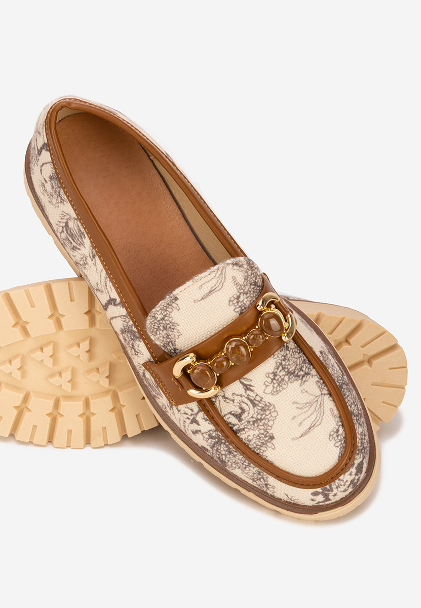 Mocassini da donna Amberlin camel