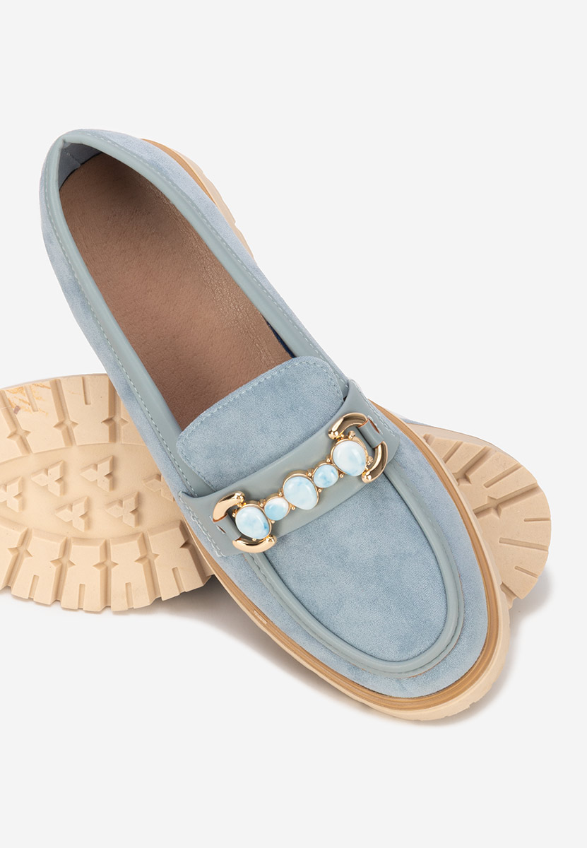 Mocassini da donna Amberlin blu