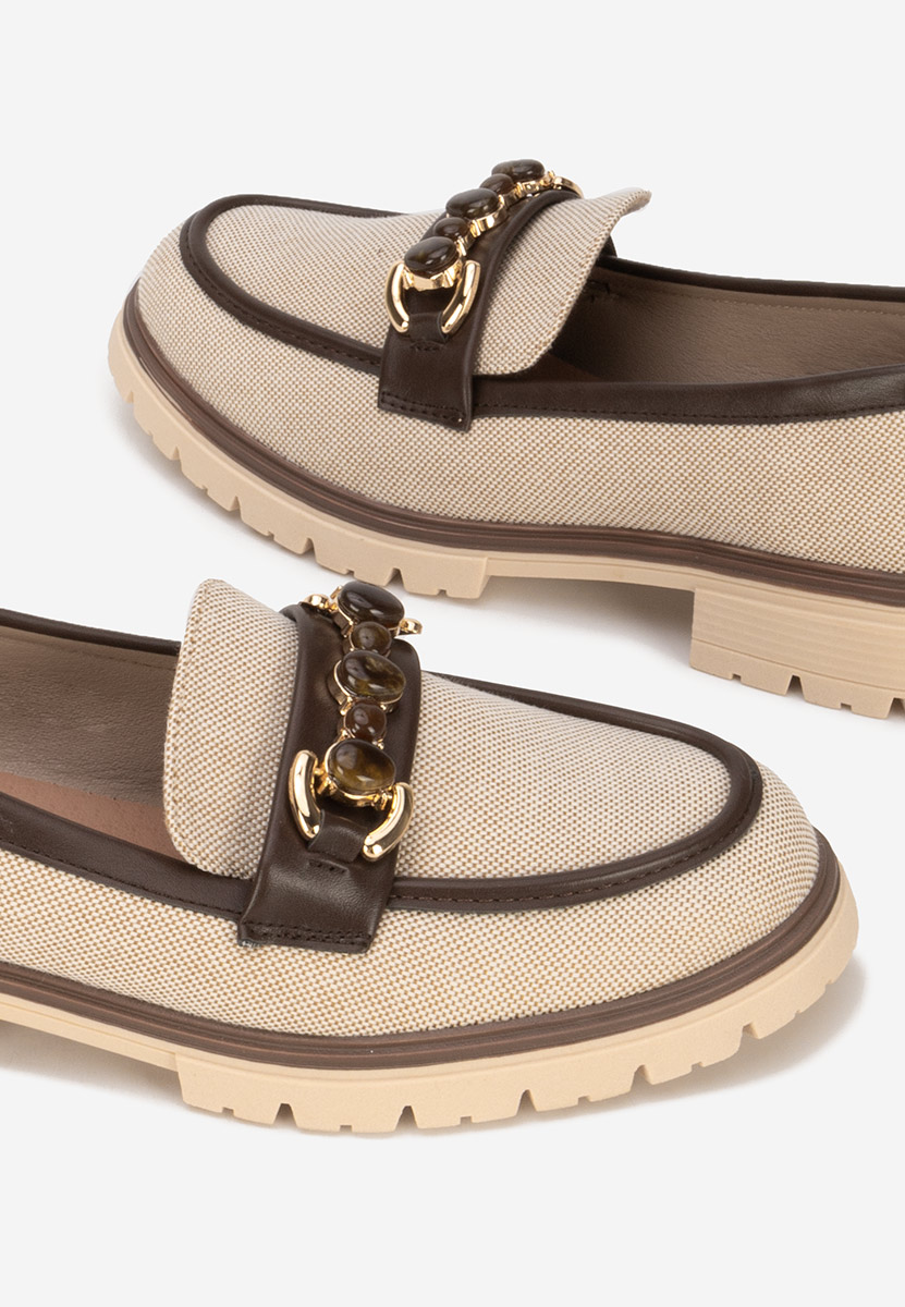 Mocassini da donna Amberlin nude