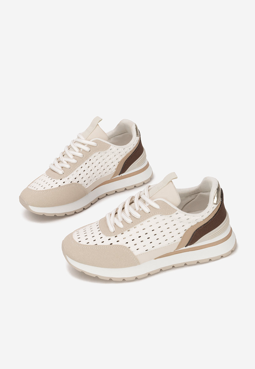 Sneakers donna Zenada beige
