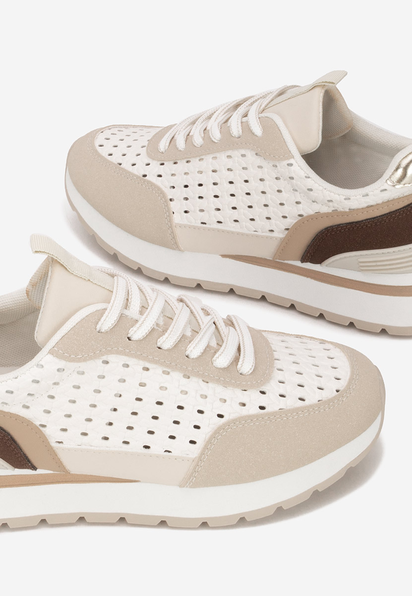 Sneakers donna Zenada beige