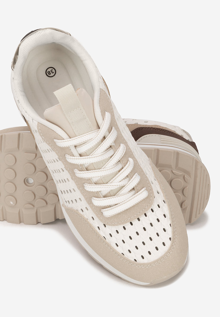 Sneakers donna Zenada beige