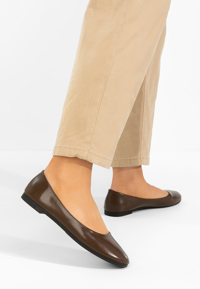 Ballerine Zoenia marrone