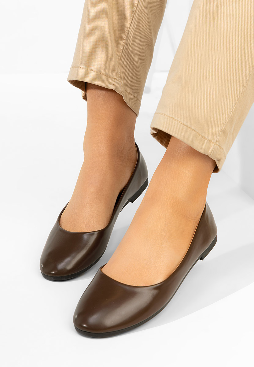 Ballerine Zoenia marrone