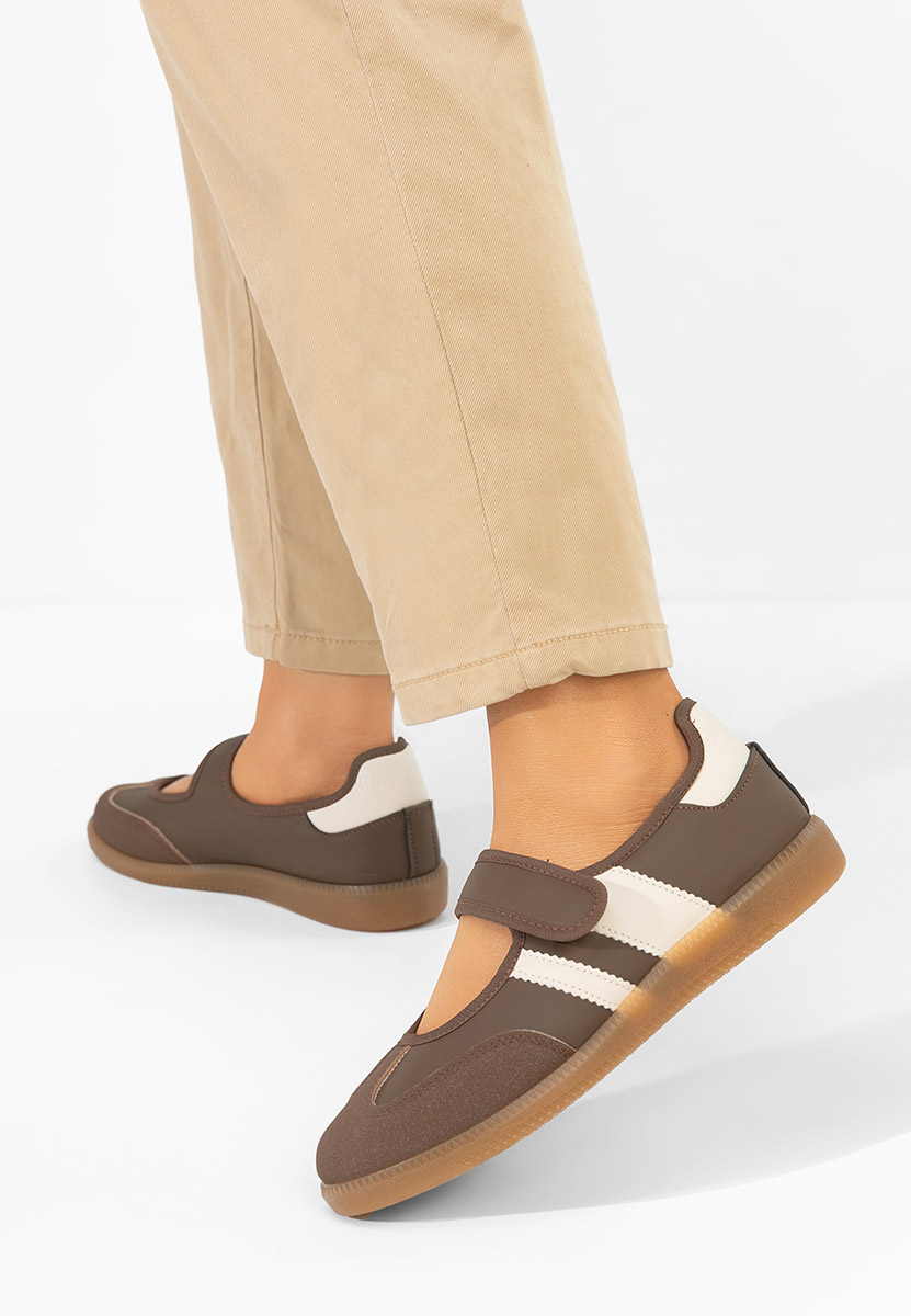 Ballerine sportive Elisio marrone